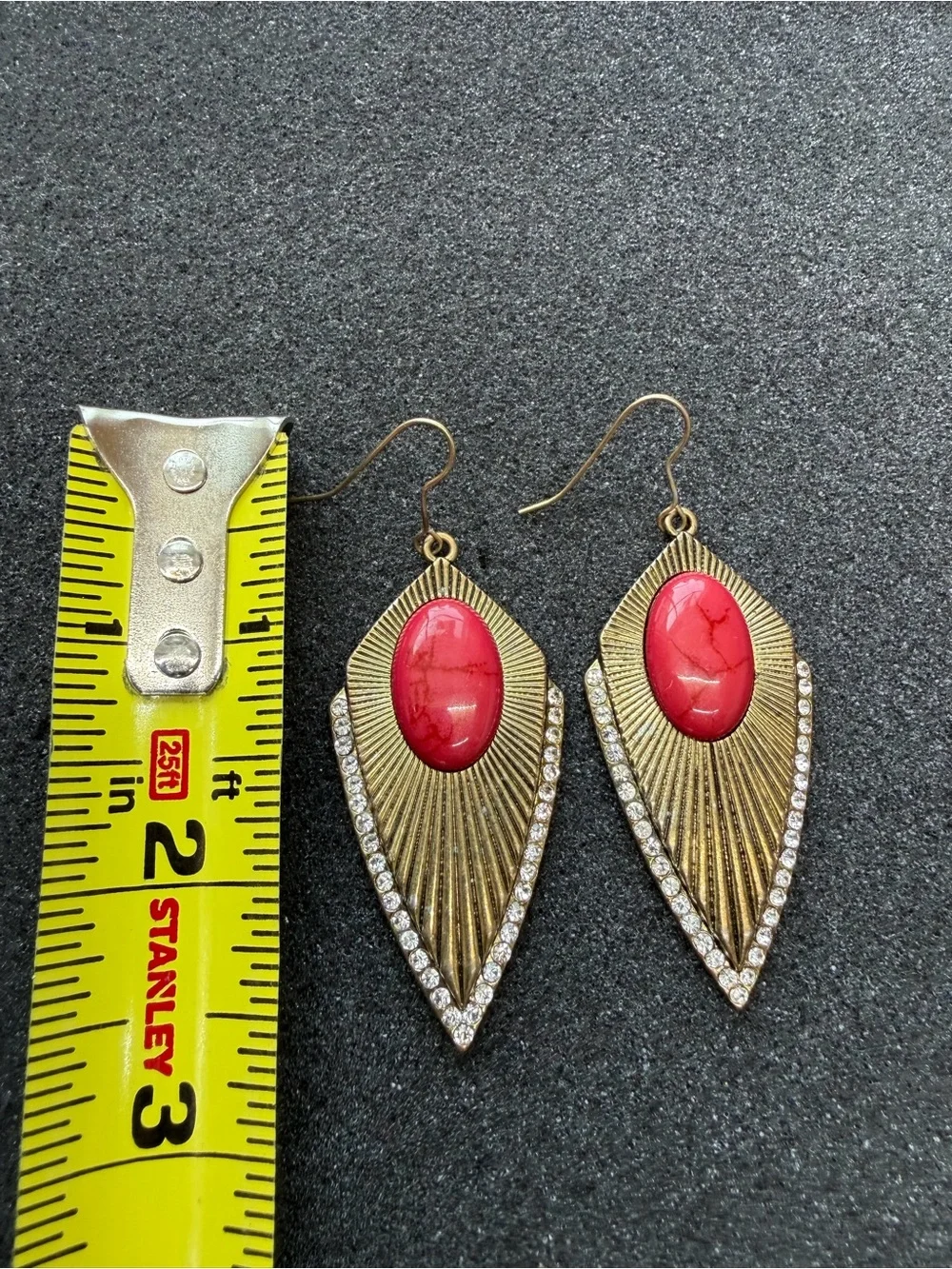 Spectacular Geometric drop earrings